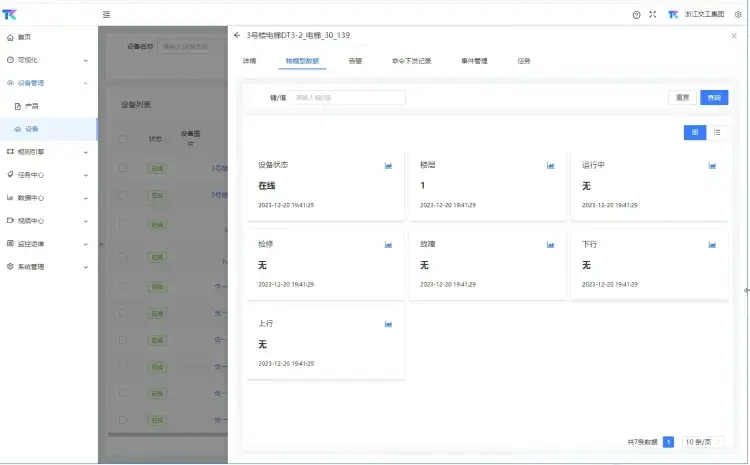 数据大屏-能耗管理-智能物联AIoTengine